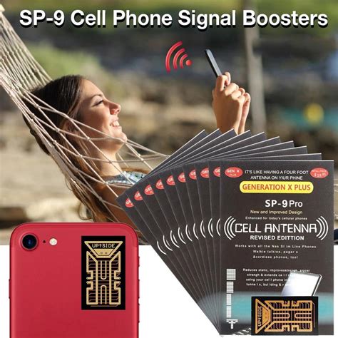 Universal Cell Phone Signal Enhancement Stickers Phone Network Signal Booster Outdoor