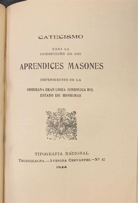 Constituci N De La Masoneria Simbolica De La Rep Blica De Honduras