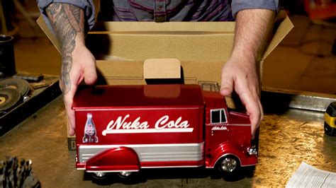 Fallout Nuka Cola Delivery Truck Unboxing Youtube