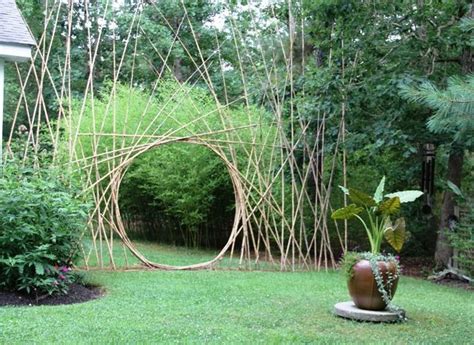 Bamboo Moon Gate In My Garden Japanese Garden Garden Pictures