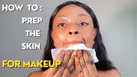 How To Prep Your Skin Before Makeup Beginners Friendly Youtube