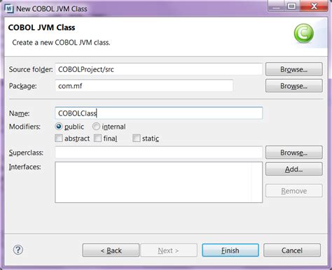 Getting Started With Visual COBOL For Eclipse Micro Focus Visual