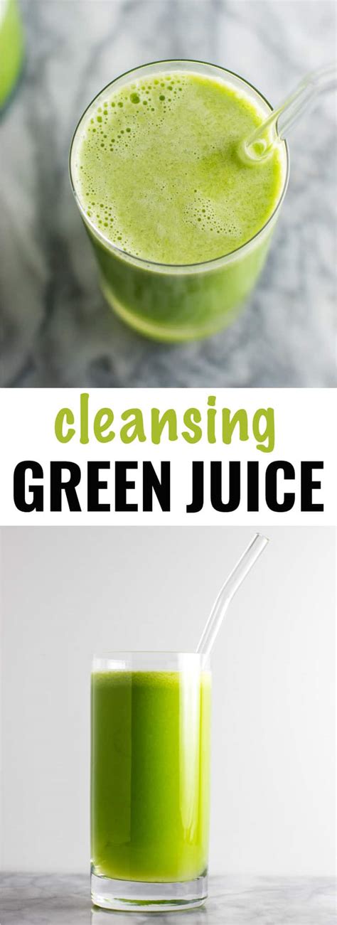 Green Juice Recipe With Cucumbers Romaine Celery And Apples