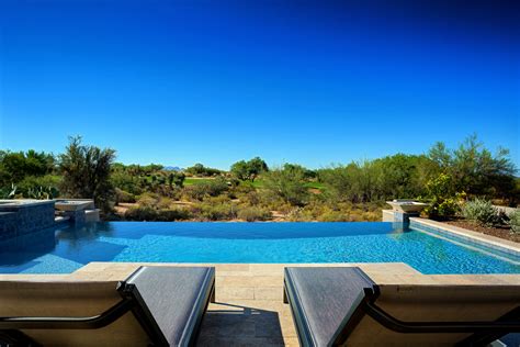 Infinity Edge Swimming Pool Designs — Presidential Pools, Spas & Patio of Arizona