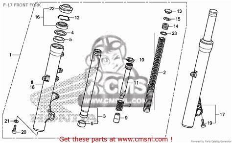 K Seal Set Fr Fork Honda Buy The K At Cmsnl