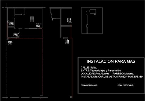 Gas Installation Dwg Block For Autocad • Designs Cad