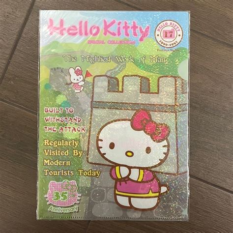 Hello Kitty A4 File 興趣及遊戲 手作＆自家設計 文具 Carousell