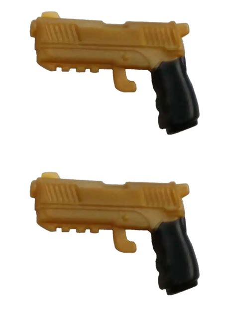 Fortnite Dual Pistols .5 Legendary Figure Accessory Gold Loose Jazwares ...