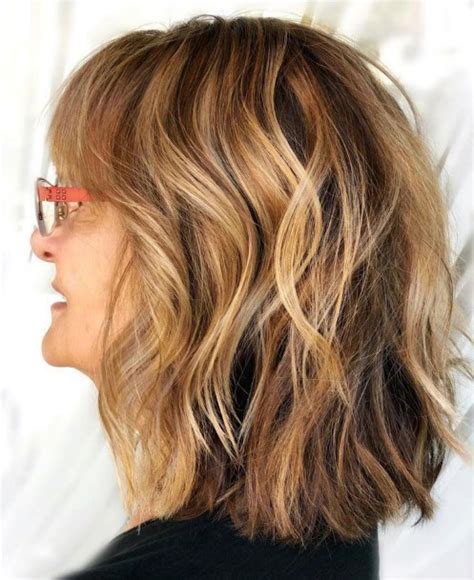 Top 50 Best Medium Length Hairstyles For Women Over 50 Shoulder