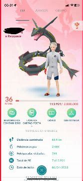 CONTA POKÉMON GO LVL 36 LENDÁRIOS Pokemon GO GGMAX