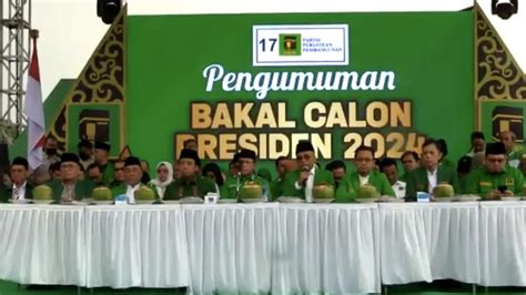 PPP Resmi Usung Ganjar Pranowo Jadi Bakal Capres RT Readtimes Id