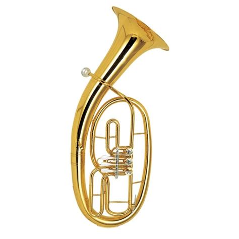 Buy Bb Baritone Three Valves Lacquer Finish With Abs