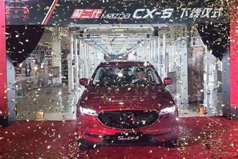 長安馬自達全新cx 5下線 或亮相成都車展 每日頭條