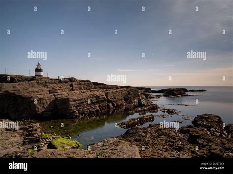 Landscape View Of Hook Head And The Historic Lighthouse County Wexford