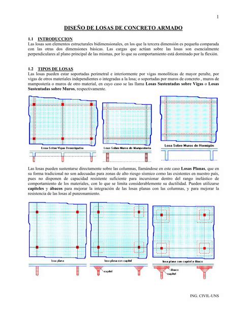 Pdf Dise O De Losas De Concreto Armado Dokumen Tips