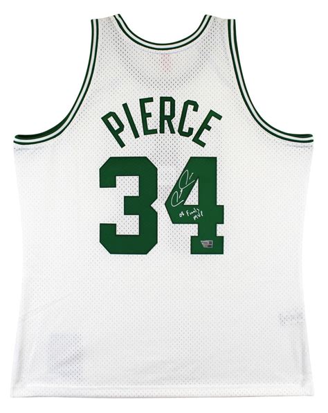 Paul Pierce Autographed Finals Mvp Boston Celtics Basketball