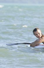 JOANNA KRUPA In Bikini Paddleboarding In Miami HawtCelebs