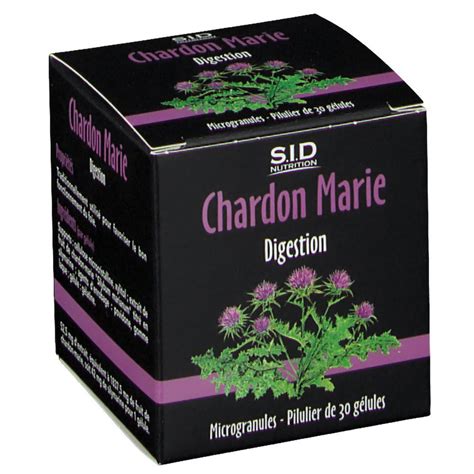 SID Nutrition Chardon Marie 30 Pc S Redcare Pharmacie