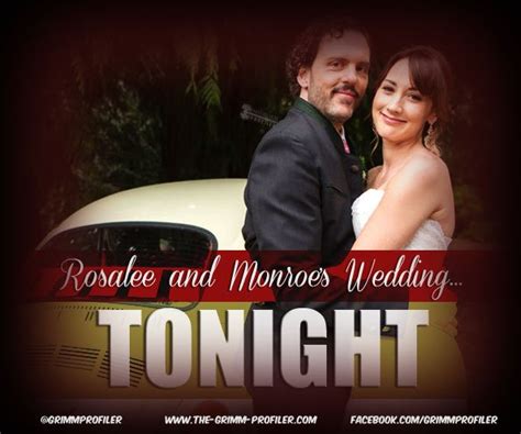 Rosalee and Monroe's Wedding... Tonight! - The Grimm Profiler