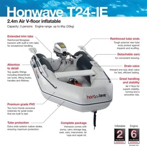 Honwave T Ie Air V Floor Inflatable Boat Boatworld Uk