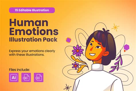 Human Emotions Illustration Pack | Illustrations ~ Creative Market