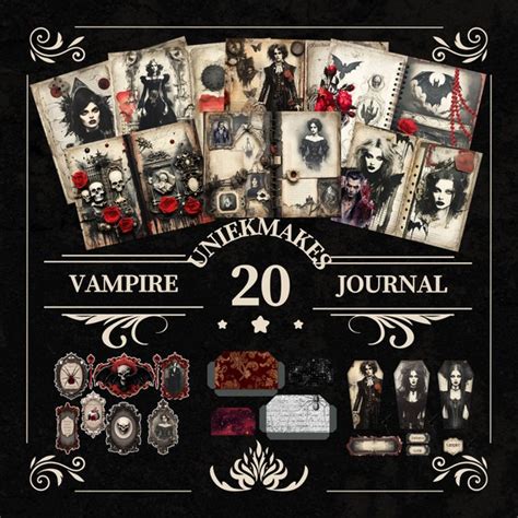 Vampire Gothic Etsy