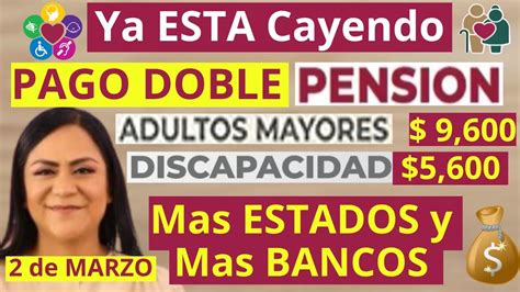 Ya CAYERON Mas DEPOSITOS Adulto Mayor Y Discapacidad Mas BANCOS Y Mas