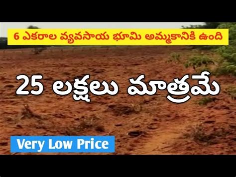 Acers Agriculture Land For Sale In Telangana Best Suitable For