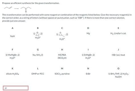 Solved Propose An Efficient Synthesis For The Given Transformation