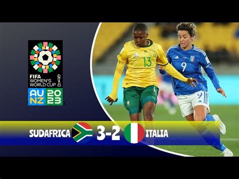 Sudafrica Italia Mondiali Calcio Femminile 2023