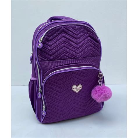 Mochila Feminina Notebook Kika Chaveiro Kk M Shopee Brasil