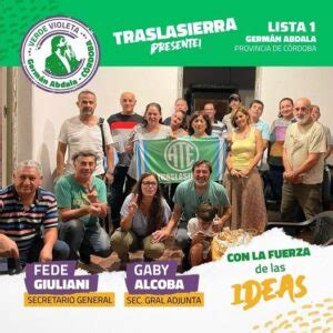 Lista Verde y Violeta de ATE Córdoba Nuestro pasado nos da orgullo y