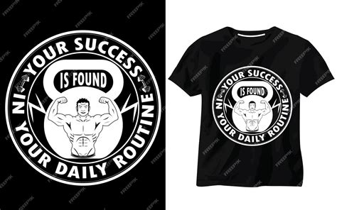 Premium Vector Gym Tshirt Design