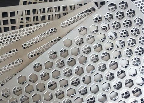 Square Holes Perforated Aluminum Sheet Thickness Mm Hole Diameter