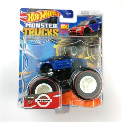 Машинка Mattel Hot Wheels Monster Trucks Монстр трак FYJ NISSAN GT R NISMO Редкие модели