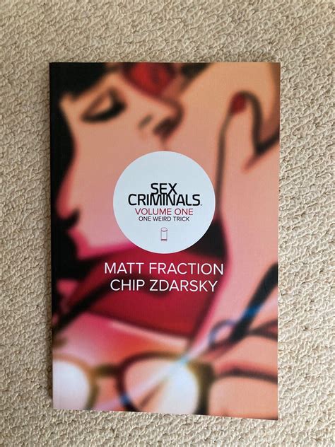 Sex Criminals Vol1 One Weird Trick Chip Zdarsky Matt Fraction Tpb