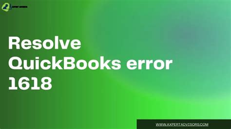 Ppt Best Steps To Resolve Quickbooks Error Powerpoint