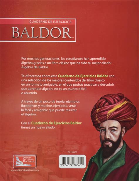 Algebra Baldor Libro Biblioteca Matematica Baldor Da Edicion Patria