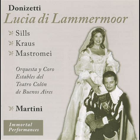 Donizetti Lucia Di Lammermoor 1972 By Alfredo Kraus Beverly Sills