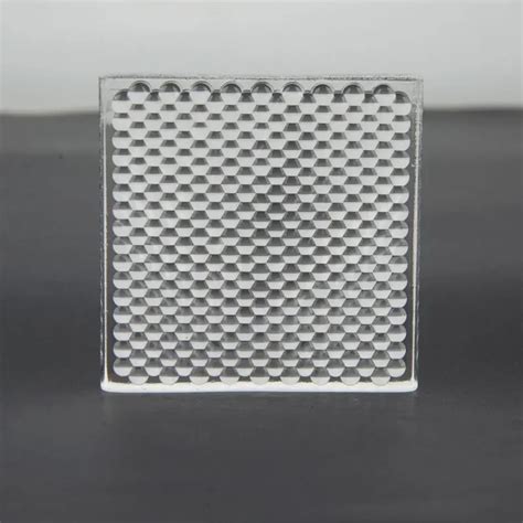 64x64 мм оптическое стекло Fly's-eye Lens составное стекло линза ...