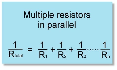 Resistors in Series and Parallel Formula Derivation - Owlcation