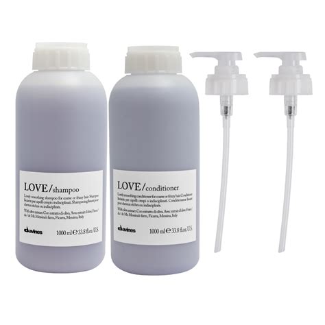 Love Smoothing Shampoo Conditioner Pro Size Duo Davines Moda Salon