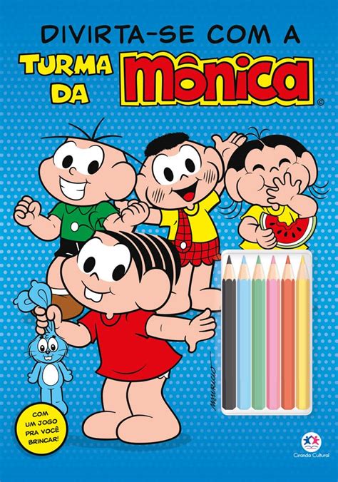 Livro Turma Da Mnica Divirta Se A Turma Da Mnica Evangelista Marina