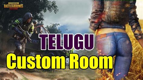 Pubg Mobile Custom Room In Telugu Live Stream Telugu Gamer Pubg