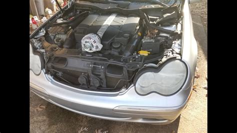 How To Replace Your Alternator In Your 2000 2007 C Class Mercedes Benz