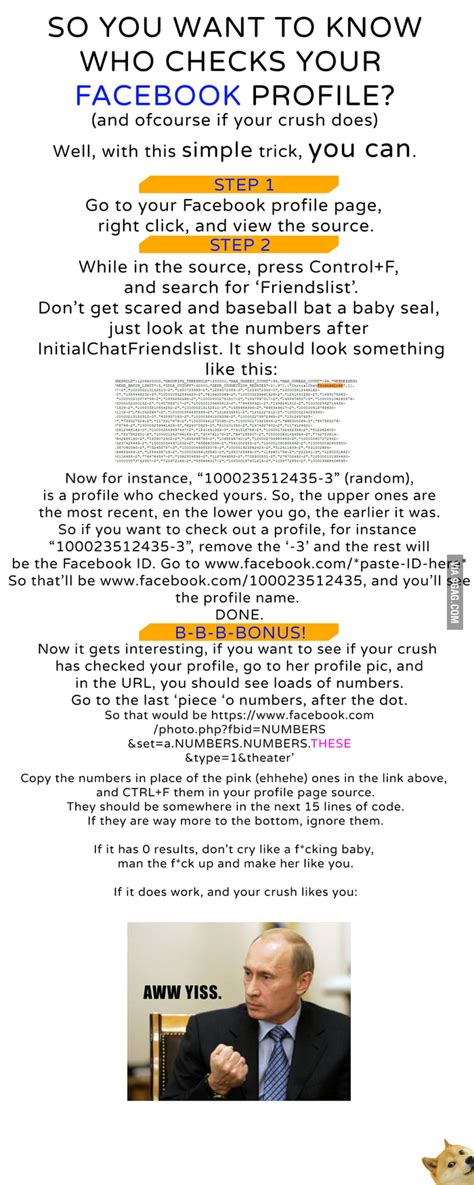 The Best Facebook Trick EVER. Including The Best Bonus. - 9GAG