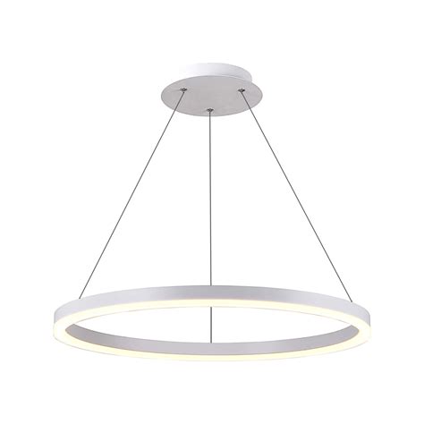 Ripley L Mpara Colgante Led Studio Redonda W Luz C Lida Blanca