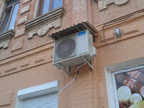 Купить и установить козырьки над кондиционером в Ногинске. Козырек ...