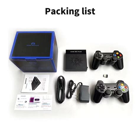 X6 Super Game Box Plus 4k Hd Output Gaming Consoles 64/128gb Tf Card ...