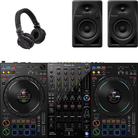 Pioneer Dj Ddj Flx Dm D Bundle Kit Dj Studio Audio From